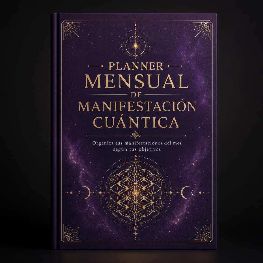 Planner Mensual de Manifestación Cuántica